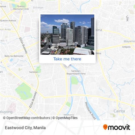 mrt station near eastwood|How to get to Eastwood, Bagumbayan in Quezon City by bus or .